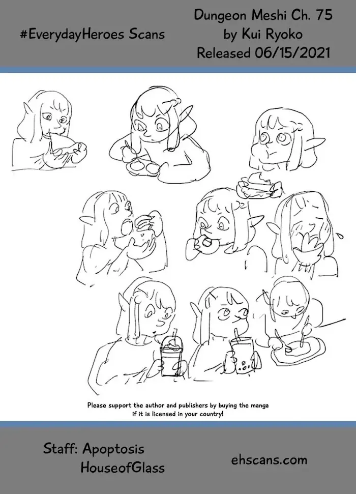 Delicious in Dungeon Chapter 75 image 31_optimized